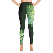 Sarah's Succulent Yoga Leggings - 57 Peaks